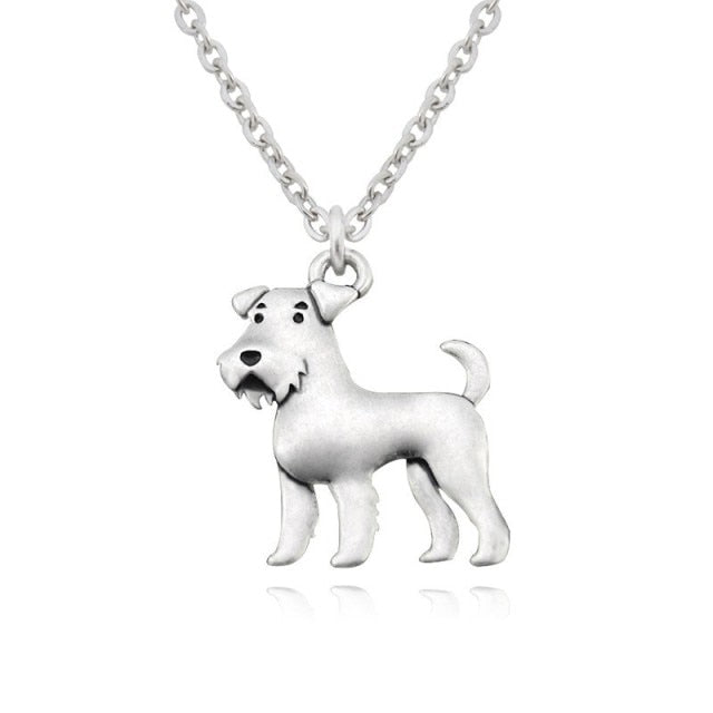 Vintage Schnauzer necklace - Style's Bug Right necklace / 45cm