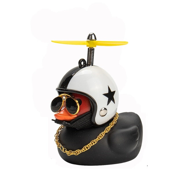 Helmet Duck Car Ornament by Style's Bug (2pcs pack) - Style's Bug 12