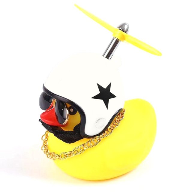 Helmet Duck Car Ornament by Style's Bug (2pcs pack) - Style's Bug 07