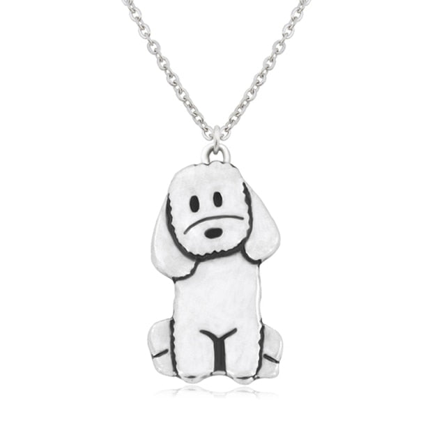 Labradoodle necklace by Style's Bug - Style's Bug Left Necklace / 45cm