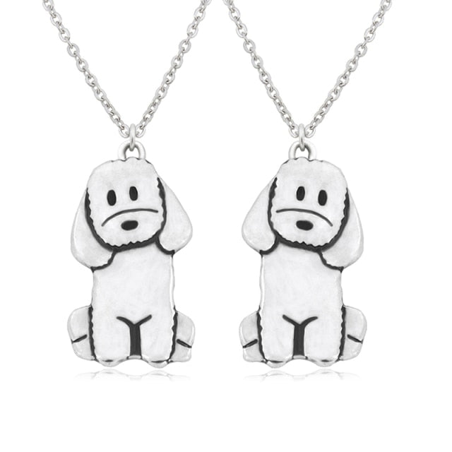 Labradoodle necklace by Style's Bug - Style's Bug Both of them (40% OFF) / 45cm