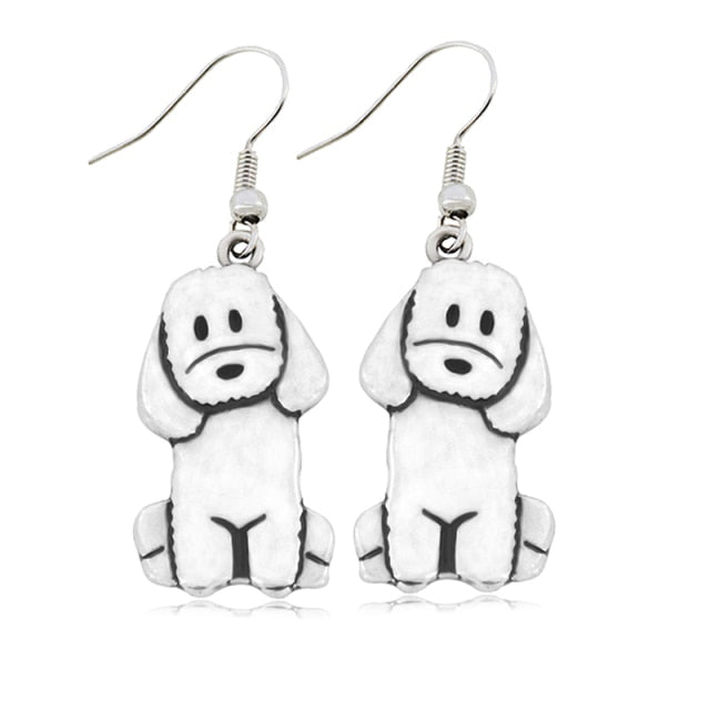 Labradoodle earrings by Style's Bug - Style's Bug Default Title