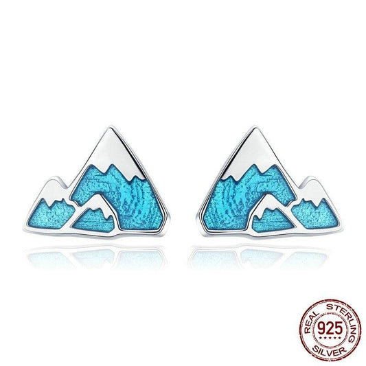 Iceberg Mountain earrings by Style's Bug - Style's Bug