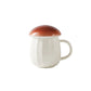 Realistic Mushroom mugs by Style's Bug (with lid) - Style's Bug Grey Oyster