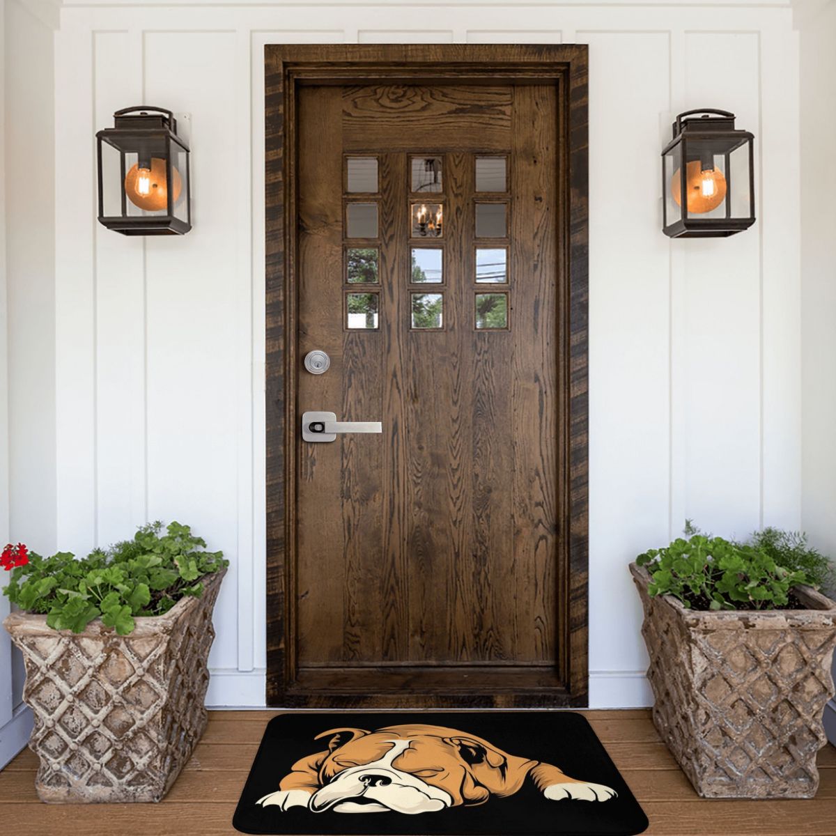 Sleeping Bulldog Doormat by Style's Bug - Style's Bug
