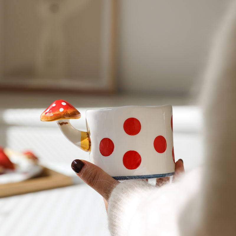 Hand Painted Mushroom Tableware - Style's Bug