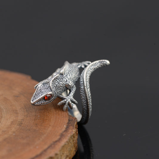 Adjustable Lizard Ring by Style's Bug - Style's Bug