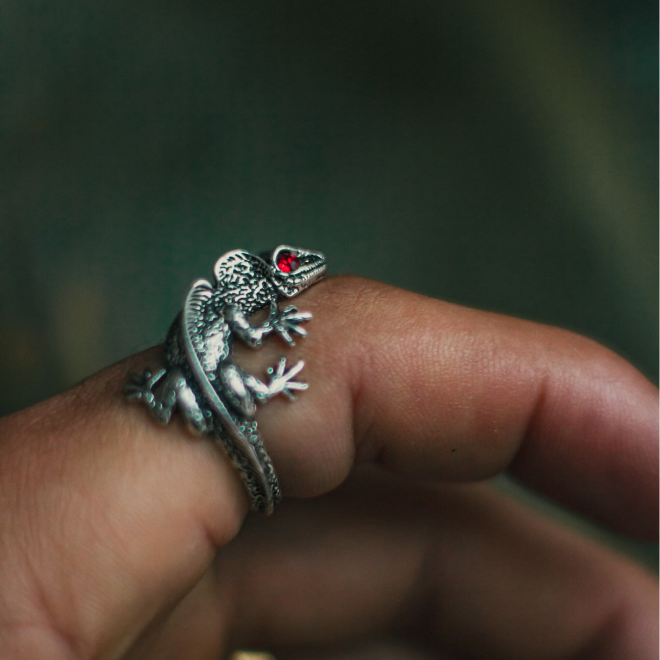 Adjustable Lizard Ring by Style's Bug - Style's Bug