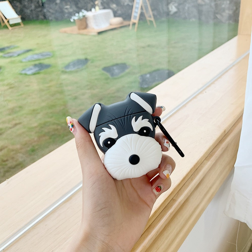 Schnauzer airpods case by Style's Bug - Style's Bug