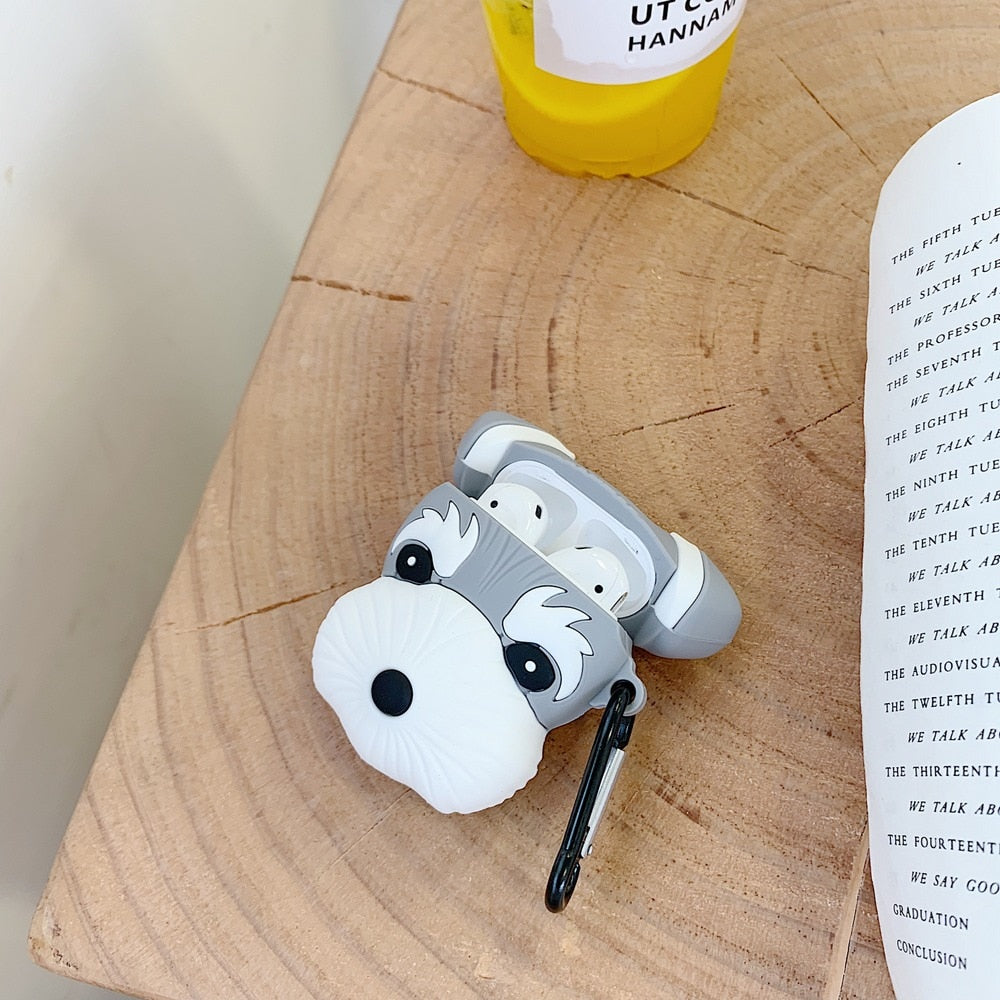 Schnauzer airpods case by Style's Bug - Style's Bug