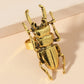 Realistic Beetle ring by Style's Bug (2pcs pack) - Style's Bug Ancient gold