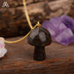 Healing Mushroom stone necklaces by Style's Bug - Style's Bug Dragon Blood