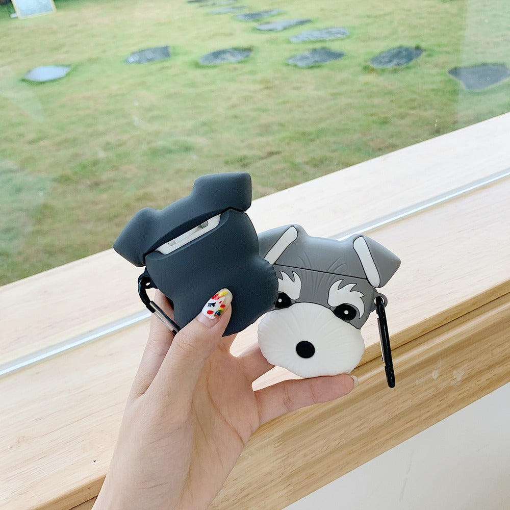 Schnauzer airpods case by Style's Bug - Style's Bug