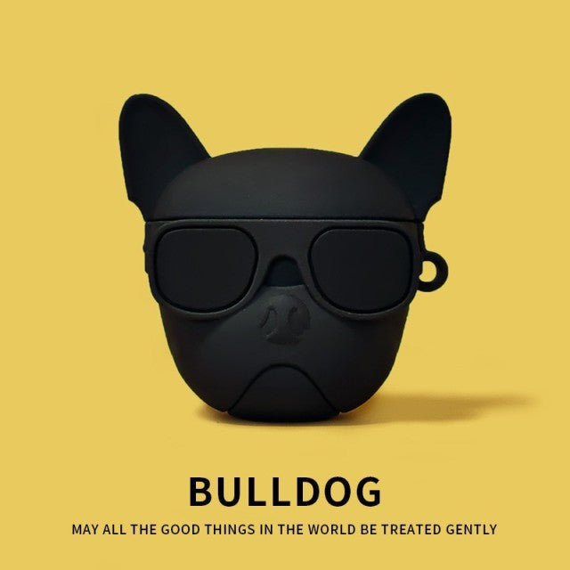 French Bulldog Airpods by Style's Bug - Style's Bug Black / For Airpods 1 & 2