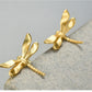 Dragonfly Earrings by Style's Bug - Style's Bug Gold plated