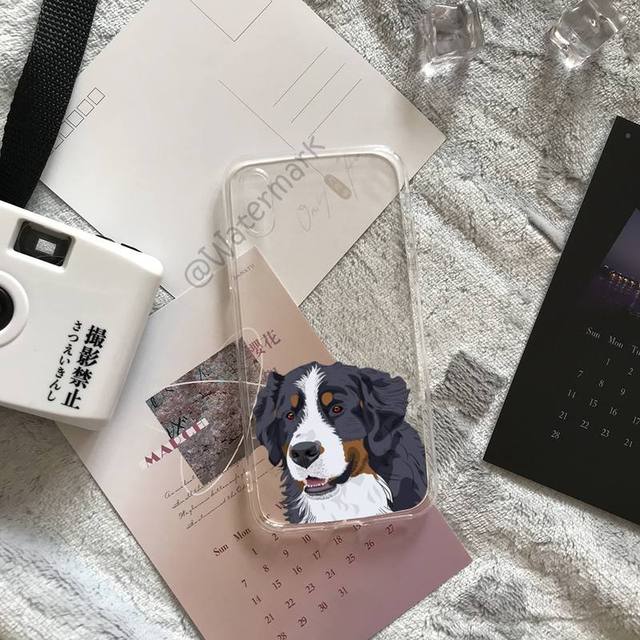 Bernese Mountain Dog iphone cases - Style's Bug for iphone 7 8 / Portrait