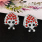 The Hedgehog earrings by Style's Bug - Style's Bug Red