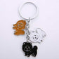 Chow Chow Dog Keychains by Style's Bug (2pcs pack) - Style's Bug Three mixed chow chows