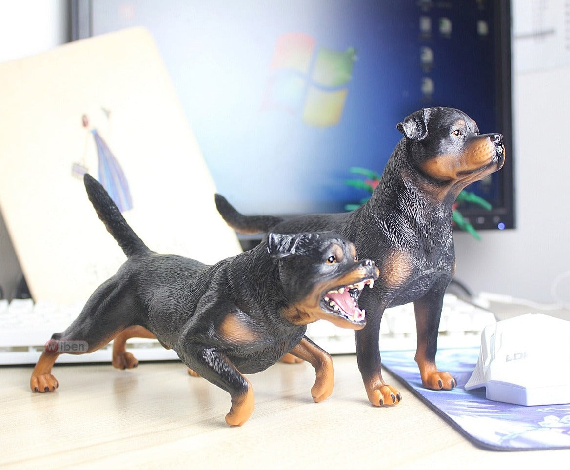 "Toby the Rottweiler" Realistic ornament by SB - Style's Bug