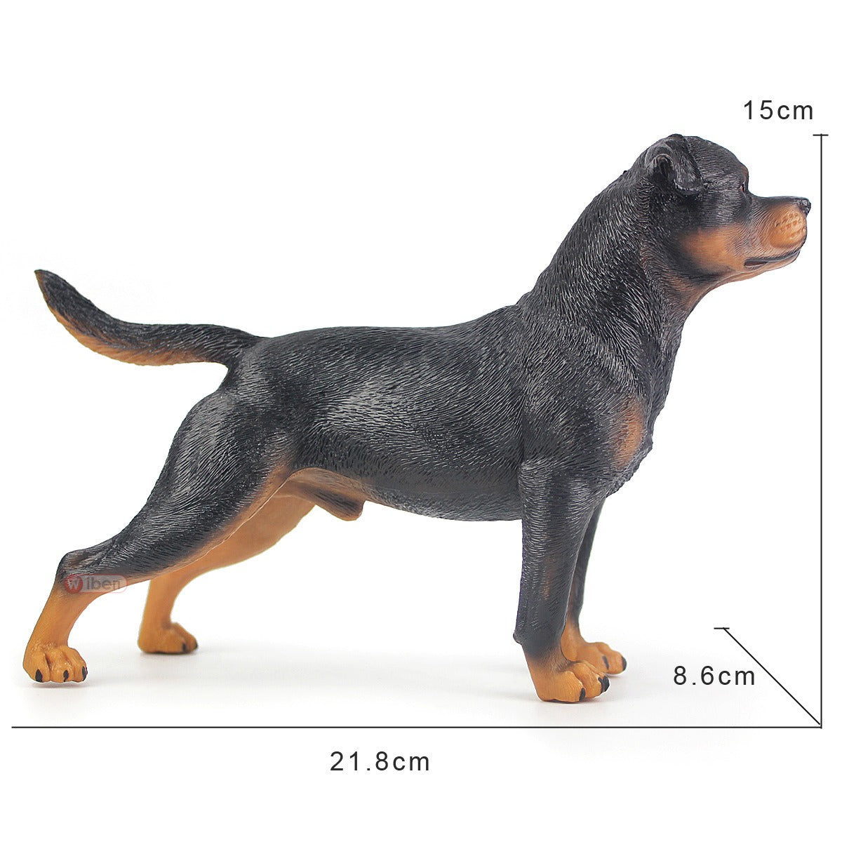 "Toby the Rottweiler" Realistic ornament by SB - Style's Bug